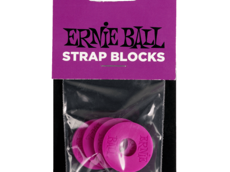 Ernie Ball Strap Blocks - Purple Online