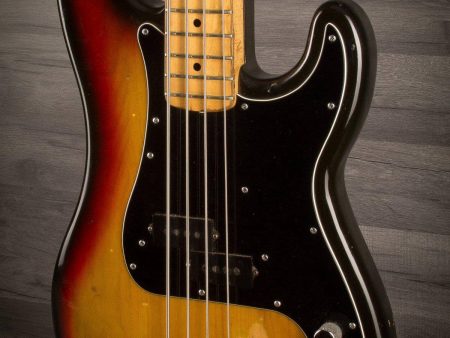 USED - Fender Precision Bass 1977 3 Tone Sunburst Supply