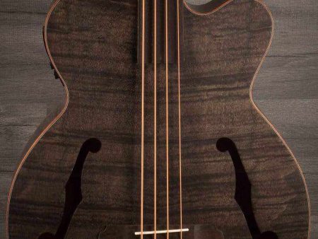 Aria FEB - F2 FL STBK Fretless Electro - Acoustic Bass Guitar Online now