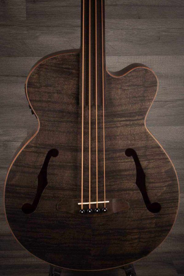 Aria FEB - F2 FL STBK Fretless Electro - Acoustic Bass Guitar Online now