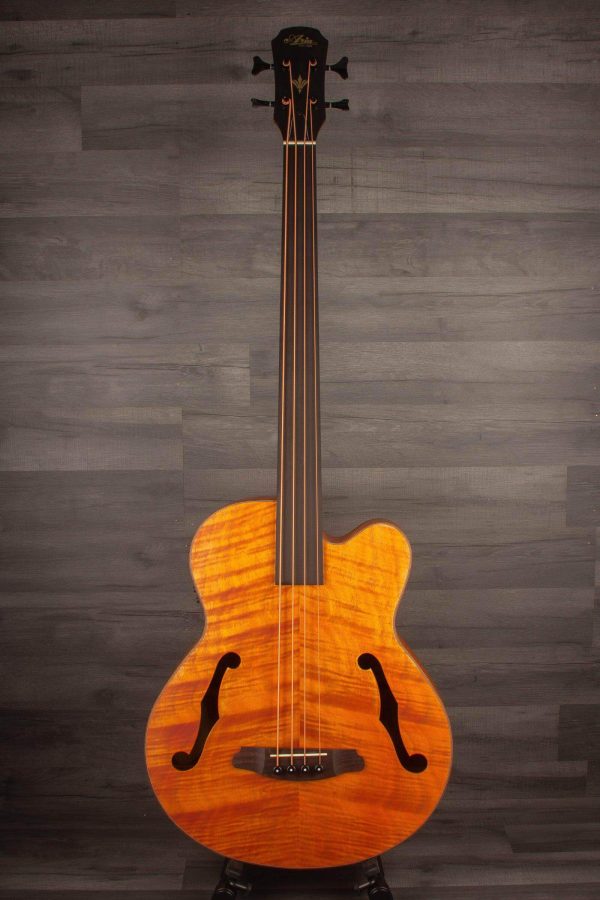 Aria FEB F2 FL Fretless Acoustic Bass Natural For Cheap