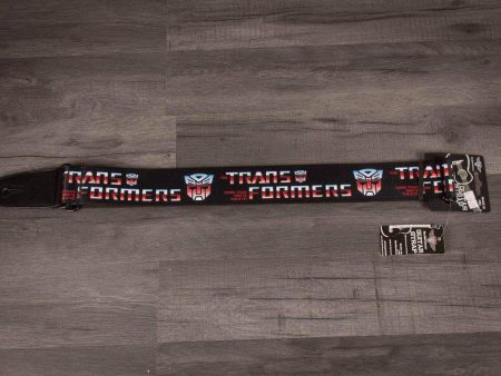 Buckle Down Transformers Logo Guitar Strap Online now