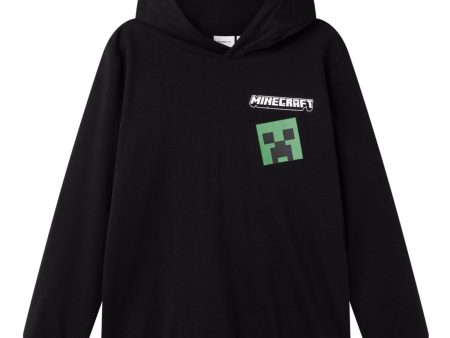 Name It Black Jacot Minecraft Regular Sweatshirt Fashion