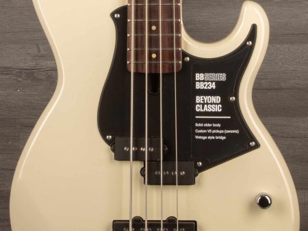 Yamaha BB234 Bass - Vintage White Online Sale