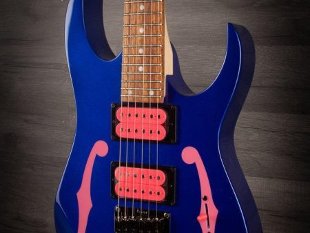 USED - Ibanez PGMM11 Paul Gilbert Mikro Electric Guitar - Jewel Blue Online Hot Sale