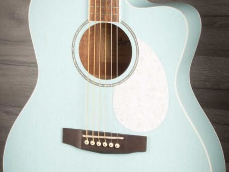 Cort Jade Classic Sky Blue Open Pore Electro acoustic guitar Hot on Sale