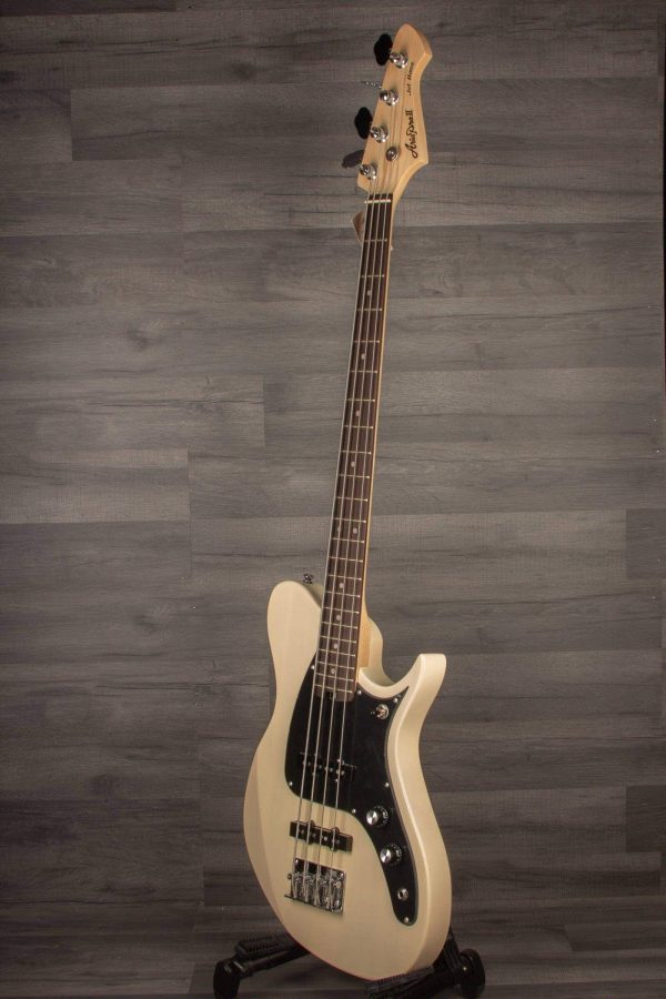 Aria Jet Bass Vintage White - Bass Guitar on Sale