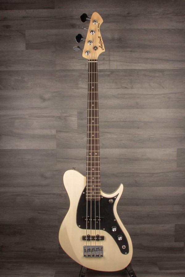 Aria Jet Bass Vintage White - Bass Guitar on Sale