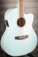 Cort Jade Classic Sky Blue Open Pore Electro acoustic guitar Hot on Sale