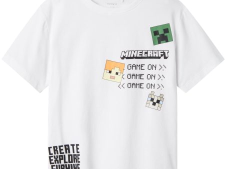 Name It Bright White Jafar Minecraft Regular T-Shirt Online Sale