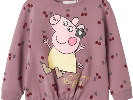 Name It Elderberry Damma Peppa Pig Regular Sweatshirt on Sale