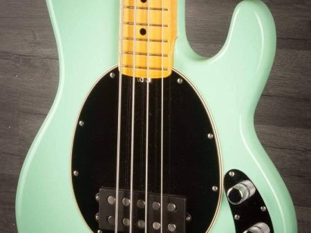 USED - MusicMan Old Smoothie Bass Guitar - Mint Green Online