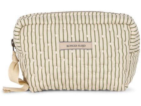 Konges Sløjd Tea Stripe Small Toiletry Bag on Sale