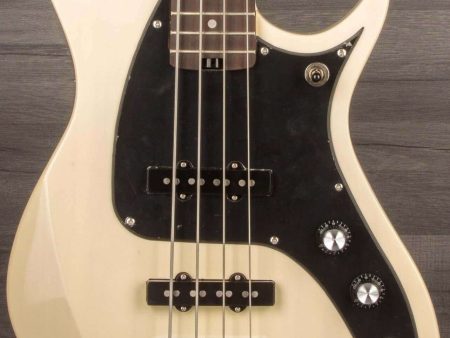 Aria Jet Bass Vintage White - Bass Guitar on Sale