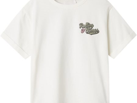 Name It Cloud Dancer Jill Rolling Stones Regular T-Shirt Online