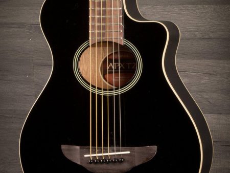 Yamaha APXT2 Black Travel Guitar Hot on Sale