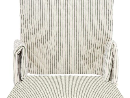 Konges Sløjd Tea Stripe Cushion For Chair For Sale