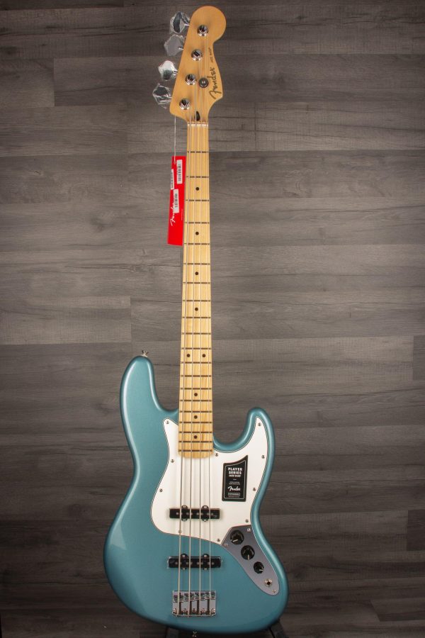 Fender Player Jazz Bass Guitar, Maple Neck - Tidepool Online