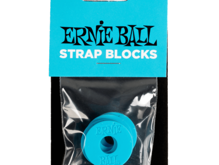 Ernie Ball Strap Blocks - Blue Discount