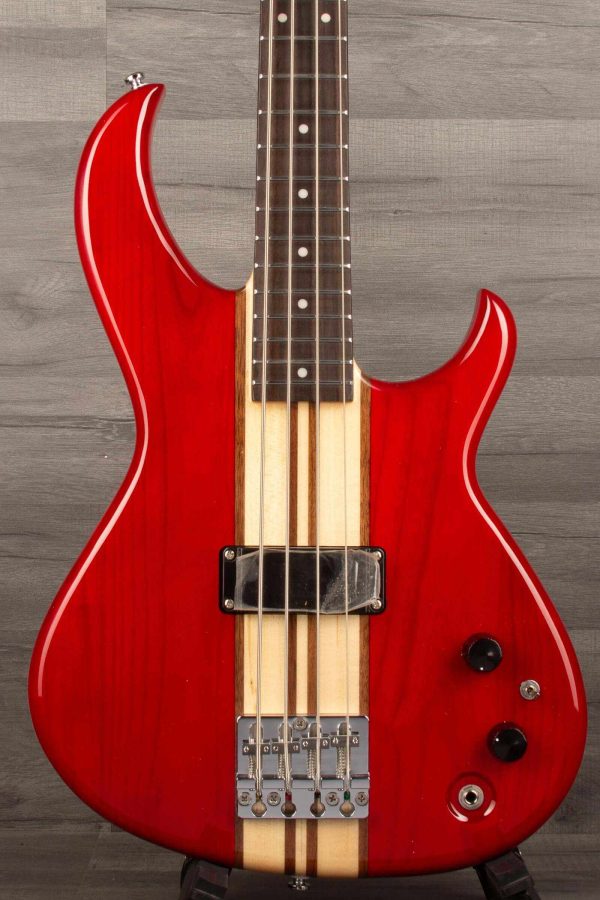 Aria SB-700 Bass Guitar - Paduak Red Online Hot Sale