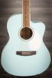 Cort Jade Classic Sky Blue Open Pore Electro acoustic guitar Hot on Sale