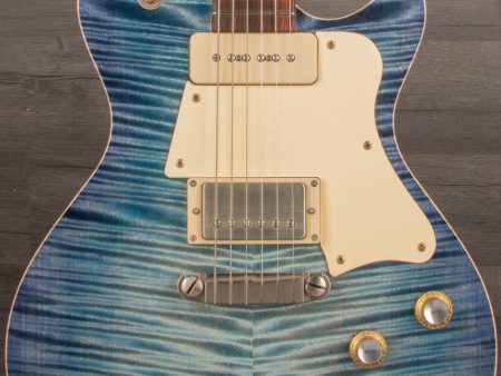 Patrick James Eggle Macon Special Faded Blue Burst s#30847 For Cheap