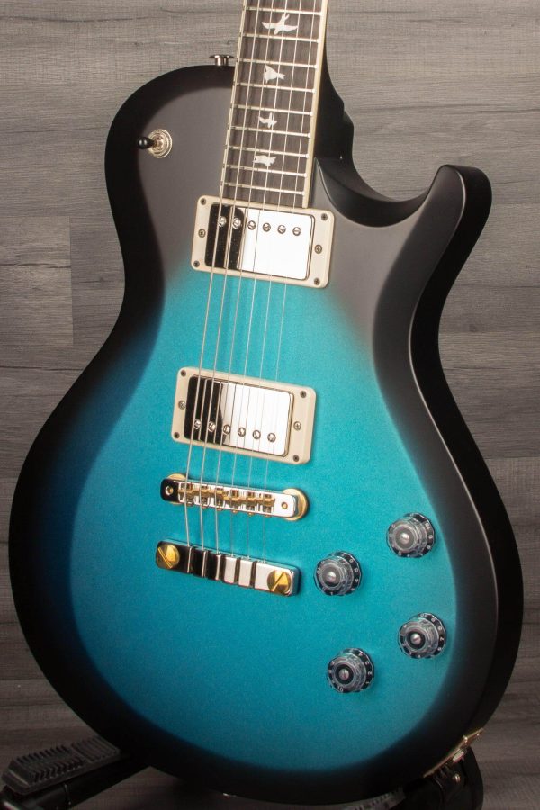 PRS S2 McCarty Custom Colour Electric Guitar - Satin Metallic Blue burst s#S2058495 Cheap