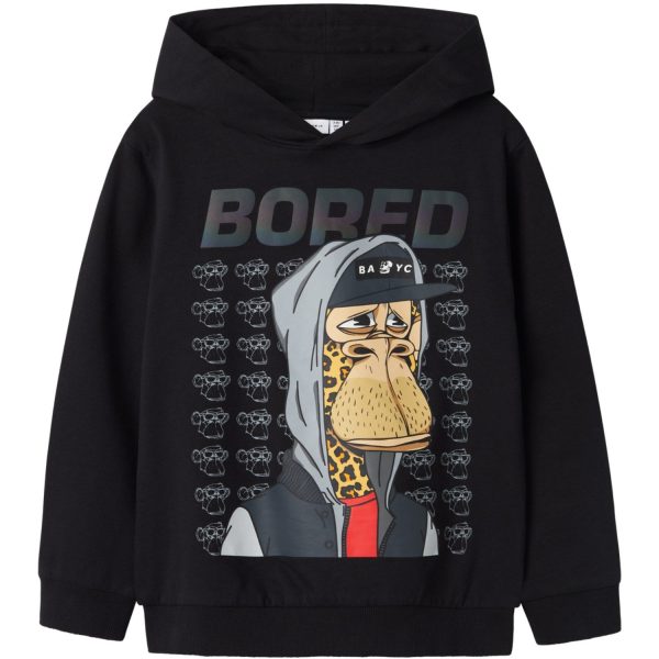 Name It Black Dico Bored Of Directors Regular Sweatshirt Online