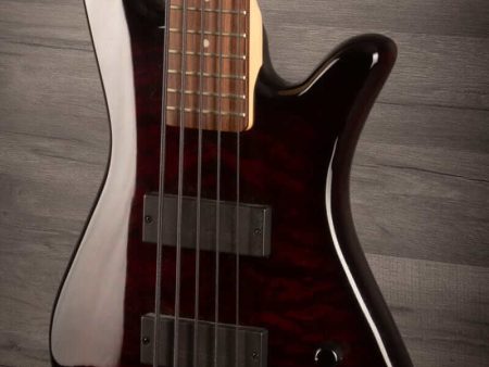 USED - Spector Legend 5 Classic, Bass Guitar - Black Cherry Hot on Sale