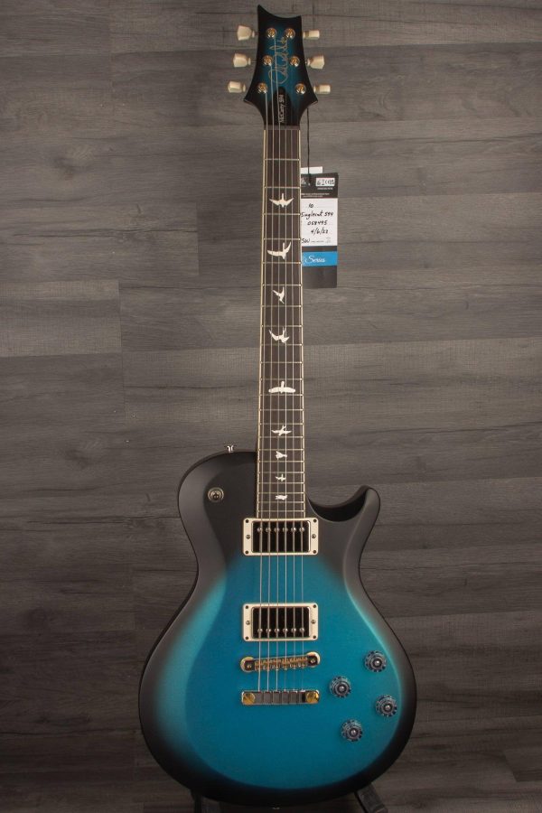 PRS S2 McCarty Custom Colour Electric Guitar - Satin Metallic Blue burst s#S2058495 Cheap