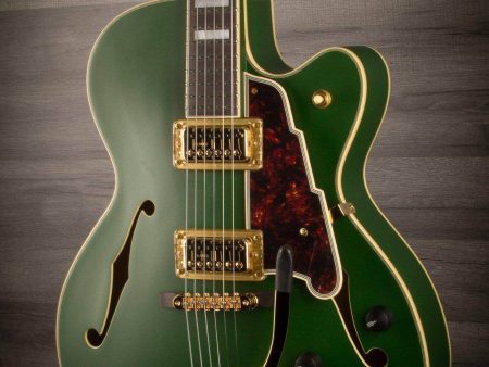 D Angelico Deluxe 175 - Matte Emerald Supply