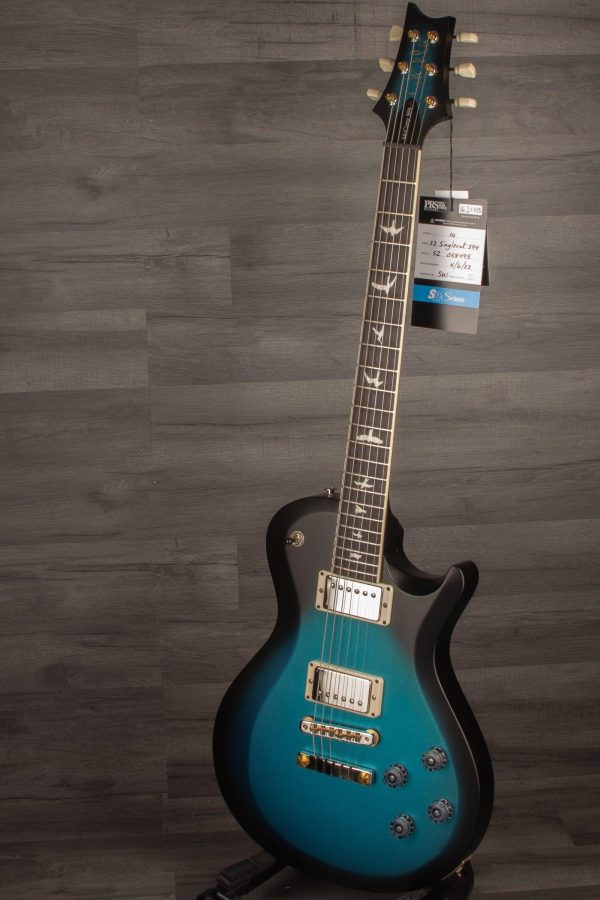 PRS S2 McCarty Custom Colour Electric Guitar - Satin Metallic Blue burst s#S2058495 Cheap