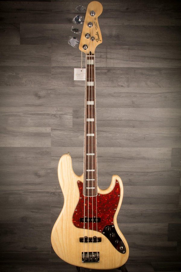 Fender Made in Japan 2019 Limited Collection Jazz Bass Guitar - Natural For Cheap