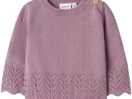 Name It Elderberry Timie Knit Blouse For Sale