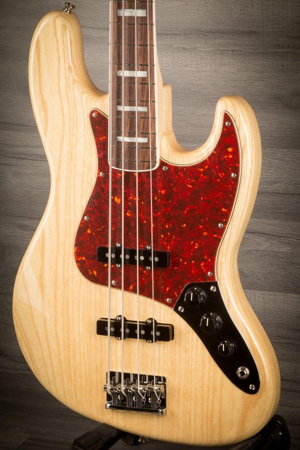 Fender Made in Japan 2019 Limited Collection Jazz Bass Guitar - Natural For Cheap