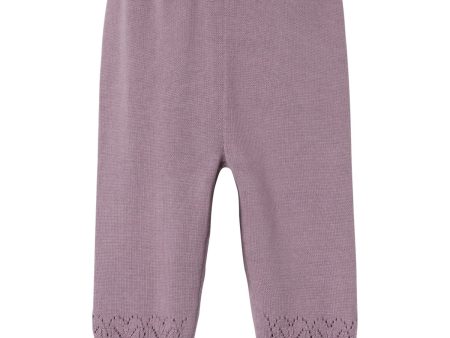 Name It Elderberry Timie Knit Pants Cheap