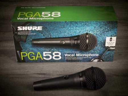 Pga58 Cardioid Dynamic Vocal Microphone For Sale