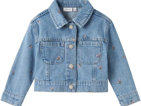 Name It Light Blue Denim Piper Denim Jacket Hot on Sale