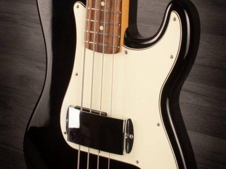 USED - Fender Standard Precision Bass Black For Sale