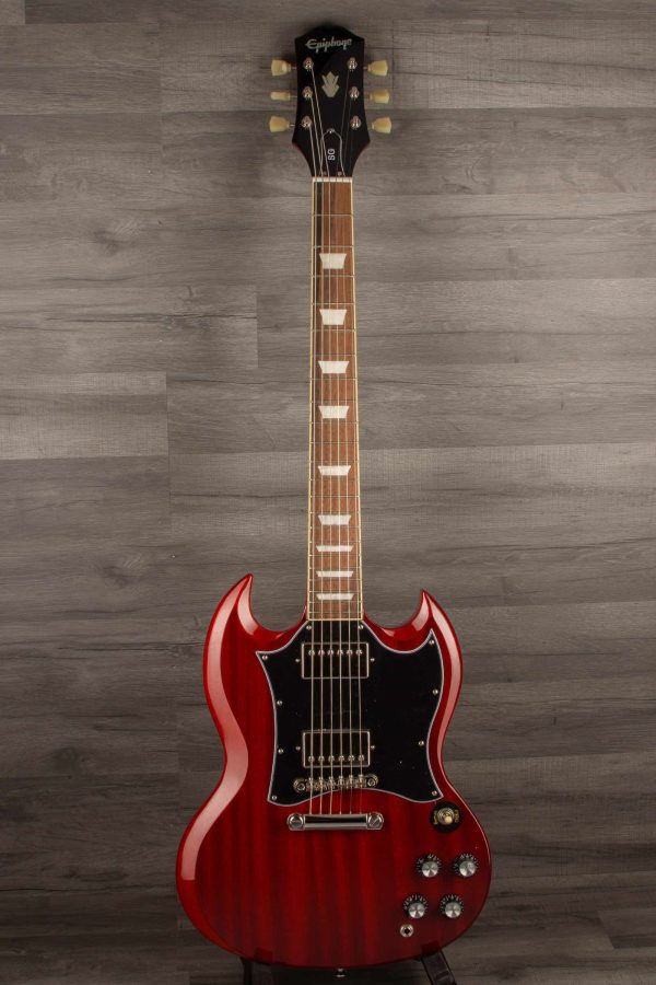 Epiphone SG Standard Electric Guitar - Cherry For Discount