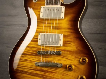 Patrick James Eggle Macon Carved Top - TobaccoBurst Hot on Sale