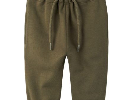 Name It Dusty Olive Brir Pants on Sale