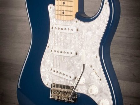 USED - Fender MIJ Hybrid Stratocaster, maple neck indigo Cheap