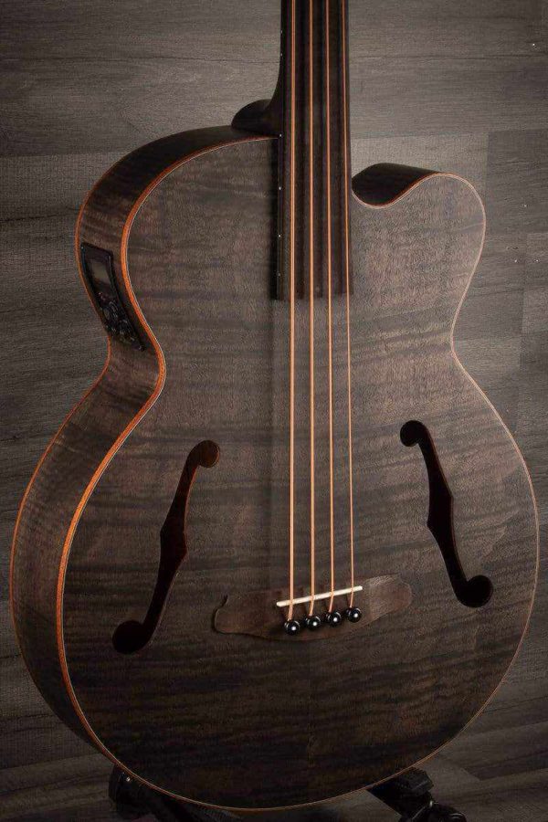 Aria FEB - F2 FL STBK Fretless Electro - Acoustic Bass Guitar Online now