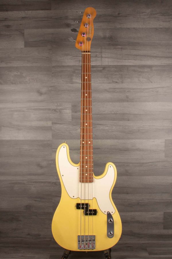 USED - Fender Mike Dirnt Artist Series Signature Precision Bass Guitar - Blonde - 2004 Supply