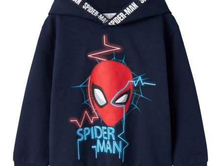 Name It Navy Blazer Jaan Spiderman Regular Sweatshirt Marvel Online Hot Sale