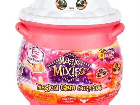 Magic Mixies Magic Gem Surprise Cauldron Red Discount