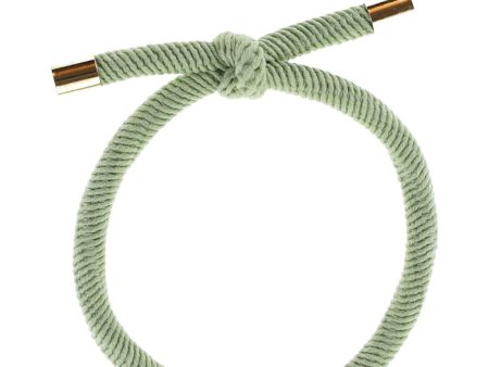 Bow s by Stær Thit Hair Elastic - Light Green - 6 pack Online now