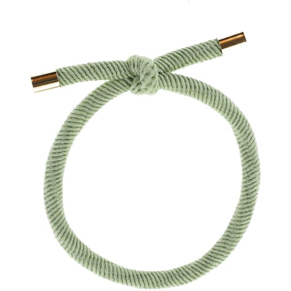 Bow s by Stær Thit Hair Elastic - Light Green - 6 pack Online now