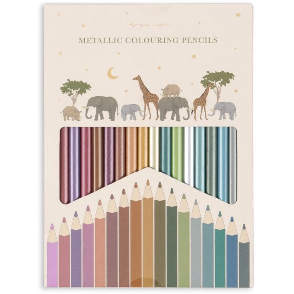 Konges Sløjd Multi Metallic Coloring Pencils Online now